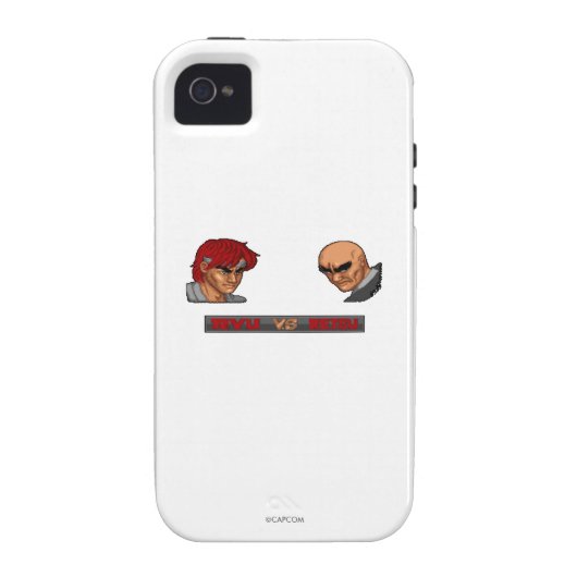 Ryu Vs Retsu Case-Mate iPhone Case (Back)