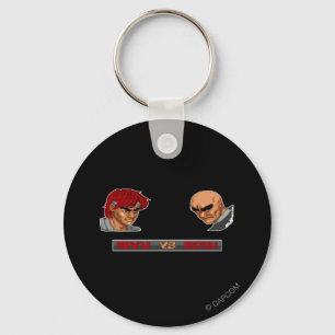 Ryu Vs Retsu Keychain