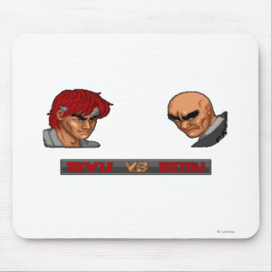Ryu Vs Retsu Mouse Pad