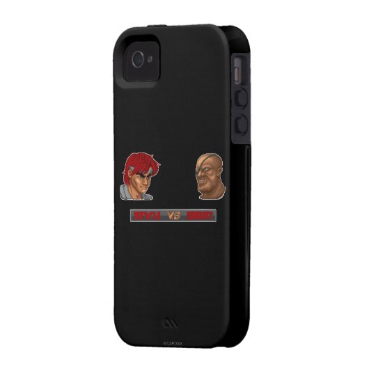 Ryu Vs Sagat 2 Case-Mate iPhone Case (Back Left)
