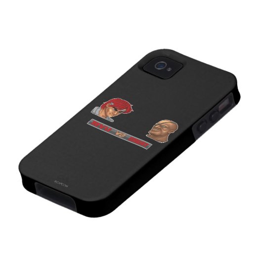 Ryu Vs Sagat 2 Case-Mate iPhone Case (Bottom)