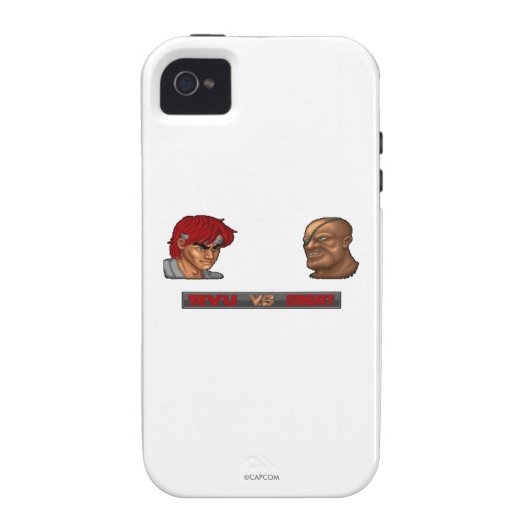 Ryu Vs Sagat Case-Mate iPhone Case (Back)