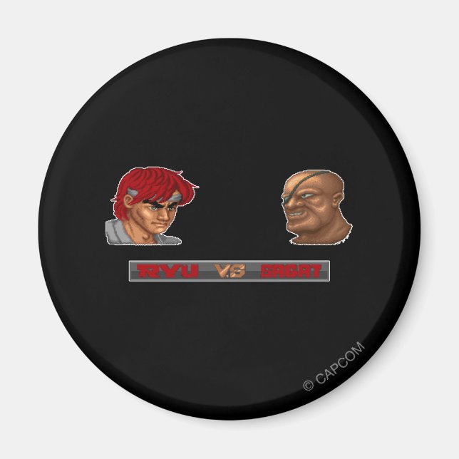 Ryu Vs Sagat Magnet (Front)