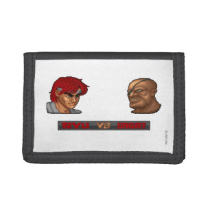Ryu Vs Sagat Tri-fold Wallet