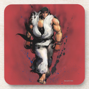 Ryu Walking Beverage Coaster