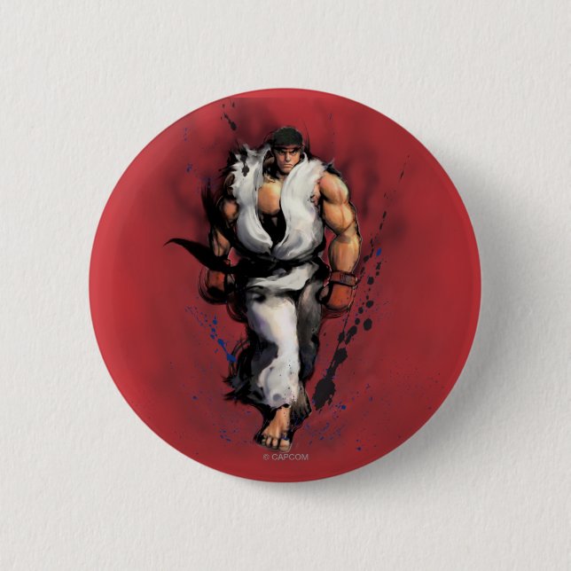 Ryu Walking Button (Front)