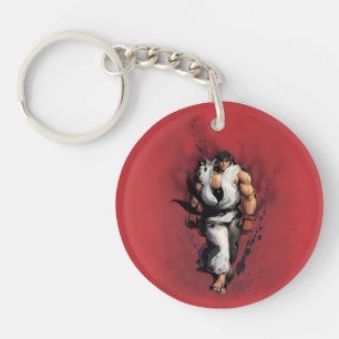 Ryu Walking Keychain