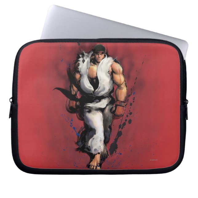 Ryu Walking Laptop Sleeve (Front)