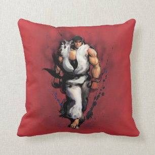 Ryu Walking Throw Pillow