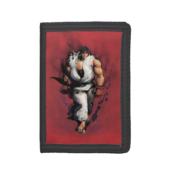 Ryu Walking Trifold Wallet (Front Vertical)
