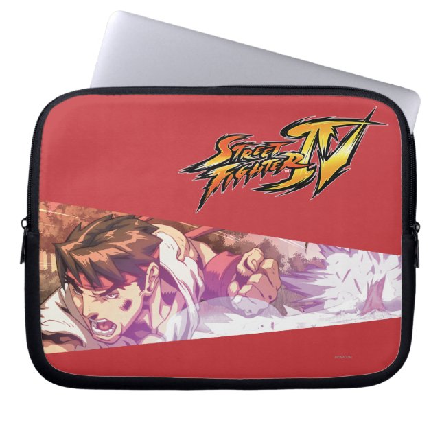 Ryu Wide Action Shot Laptop Sleeve (Front)