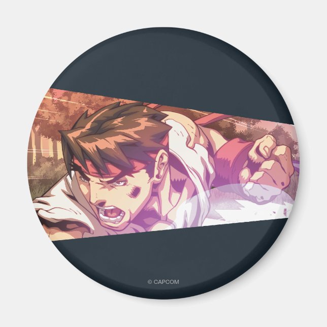 Ryu Wide Action Shot Magnet (Front)