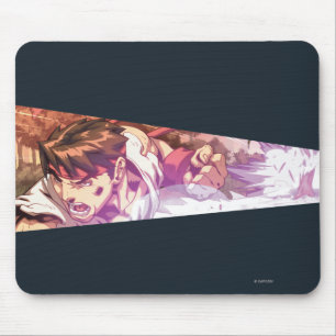 Ryu Wide Action Shot Mouse Pad
