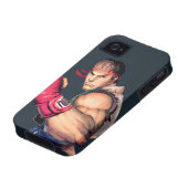 Ryu with Fist Raised Case-Mate iPhone Case (Bottom)