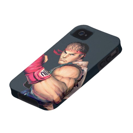 Ryu with Fist Raised Case-Mate iPhone Case (Bottom)