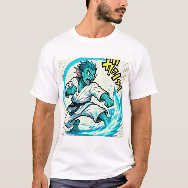 Ryūjin Tsunami Sweep T-Shirt (Front)