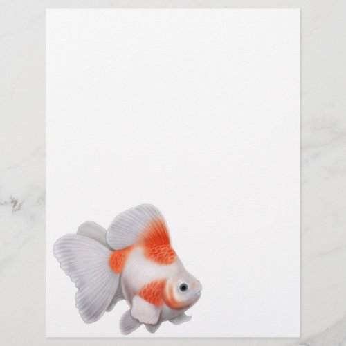 Ryukin Goldfish Letterhead