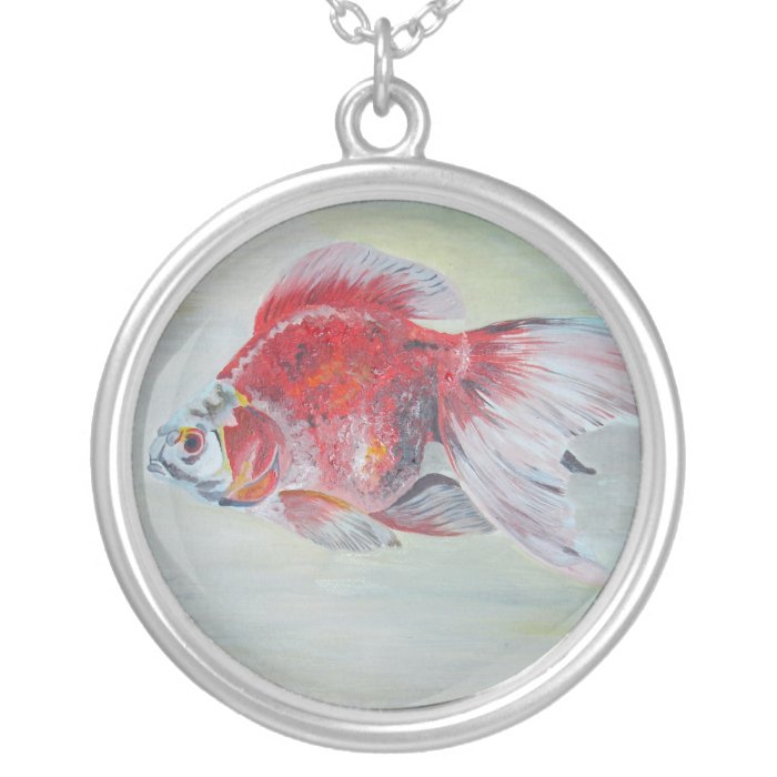 Ryukin Goldfish Necklaces