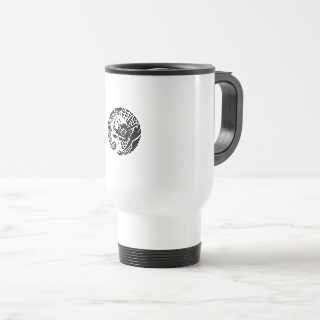 Ryuunomaru of the Nichiren sect Travel Mug (Front Right)