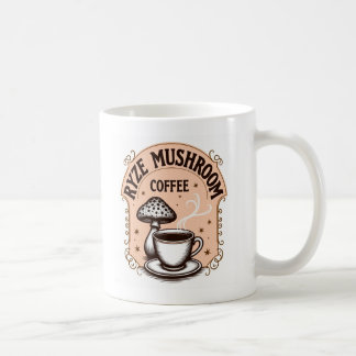 Ryze hot mushroom coffee mug