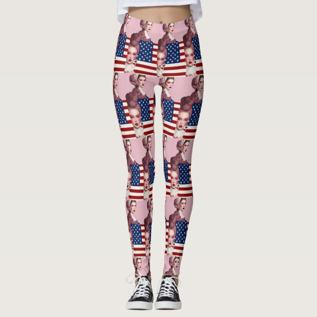 RZX-1-Art Color Leggings (Front)