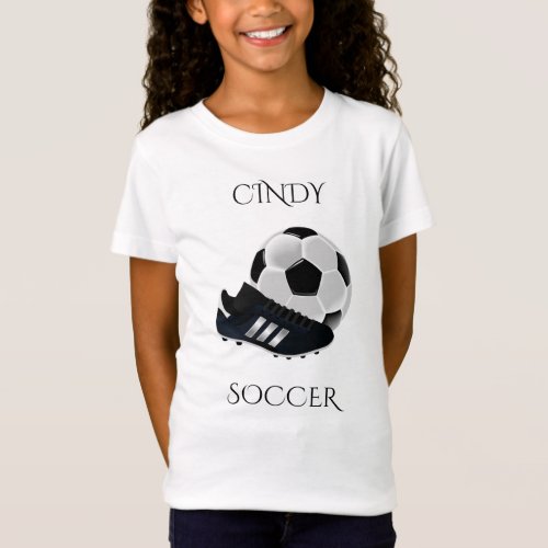 S0CCER t_shirt  personalized name T_Shirt