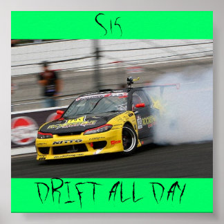 S15, DRIFT ALL DAY POSTER