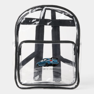 s205 rear angle drawing clear backpack