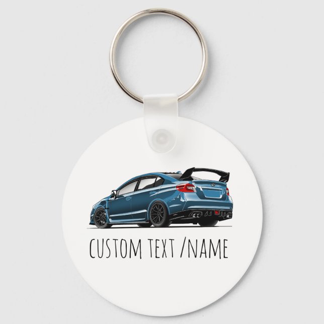 s205 rear angle drawing  keychain (Front)