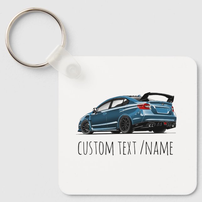 s205 rear angle drawing  keychain (Front)