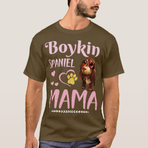 S26S Happy Mother Day Boykin Spaniel Dog Lover T-Shirt