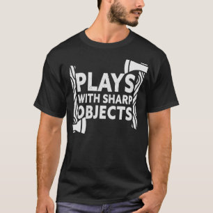 S2 Axe Throwing Axe Thrower Throwing Axes (110) T-Shirt