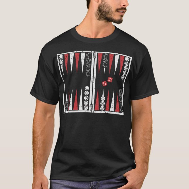 S2 Backgammon (47) T-Shirt (Front)