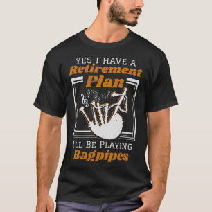 S2 Bagpipe Bagpipes Bagpiper (75) T-Shirt