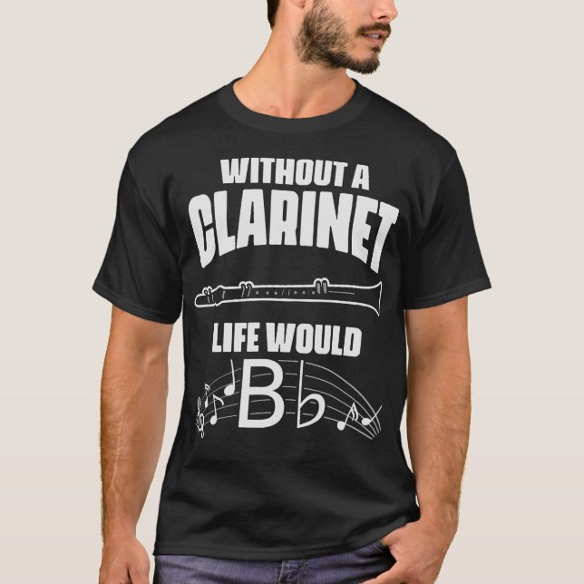 S2 Clarinet Clarinetist (138) T-Shirt (Front)