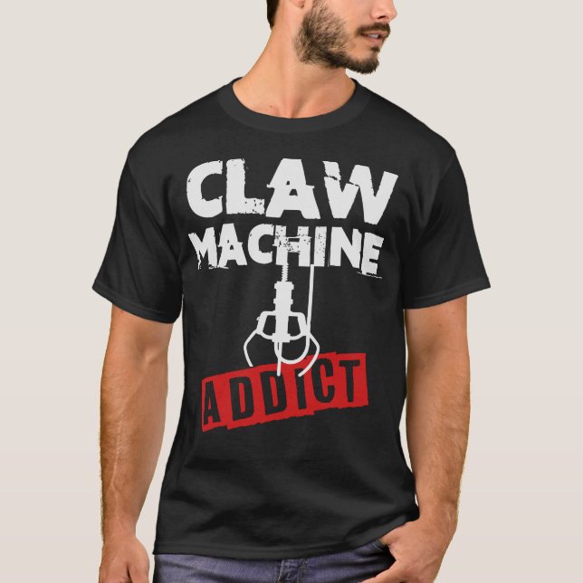 S2 Claw Machine Crane Arcade Plush Grabber (103) T-Shirt (Front)