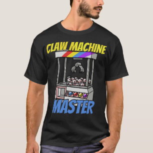 S2 Claw Machine Crane Arcade Plush Grabber (14) T-Shirt