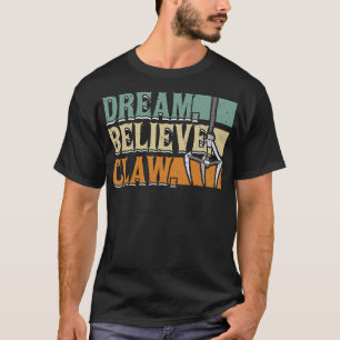 S2 Claw Machine Crane Arcade Plush Grabber (84) T-Shirt