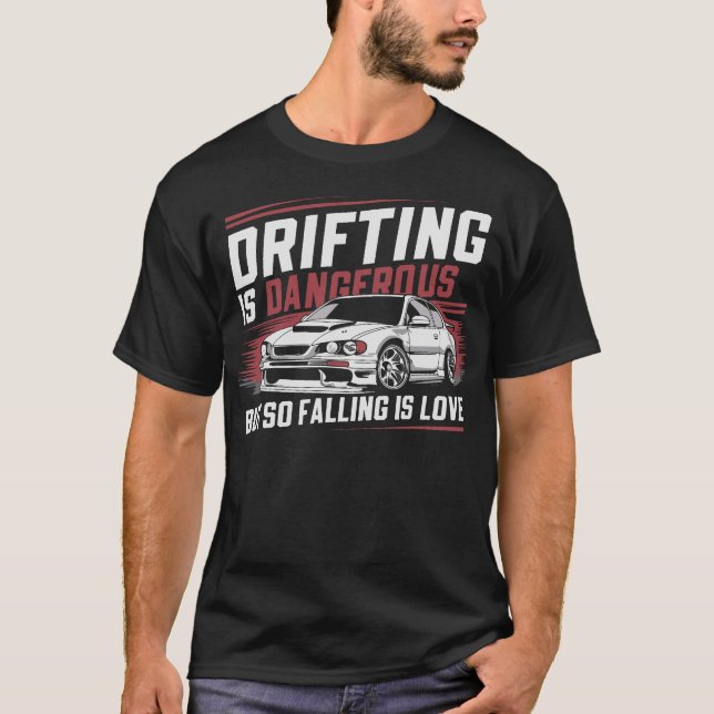 S2 Drifting Drift Car (117) T-Shirt (Front)