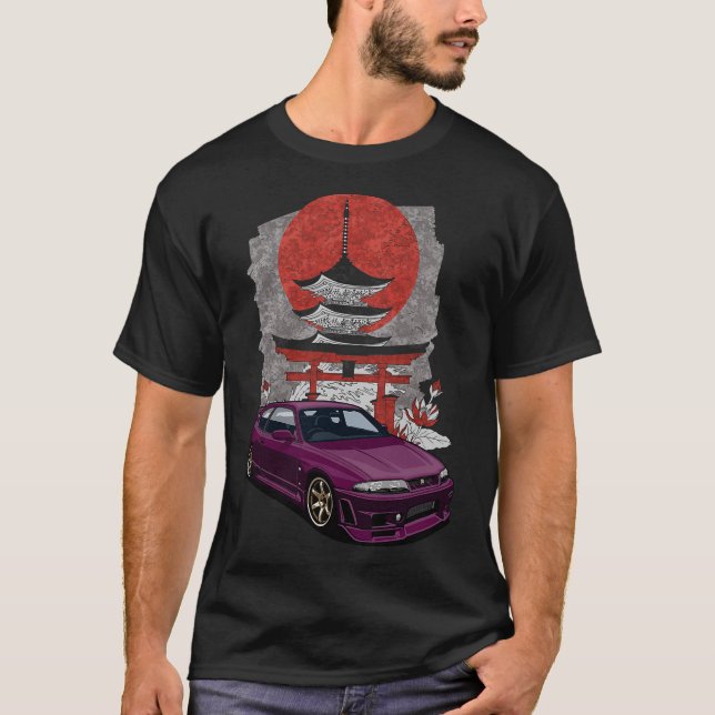 S2 Drifting Drift Car (177) T-Shirt (Front)