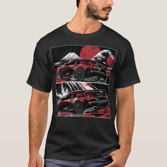 S2 Drifting Drift Car (52) T-Shirt (Front)