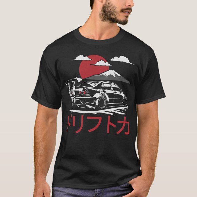 S2 Drifting Drift Car (72) T-Shirt (Front)