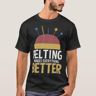 S2 Felting Felt Felter Needle Felting (22) T-Shirt