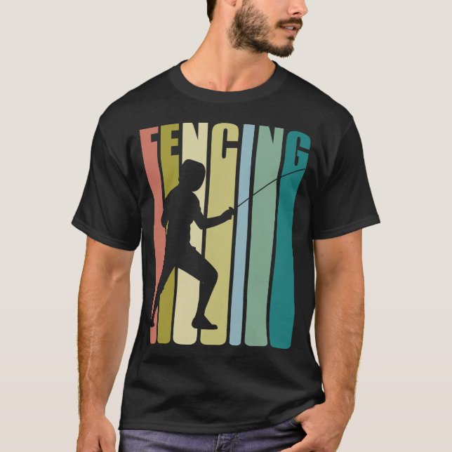 S2 Fencing Fencer (126) T-Shirt (Front)