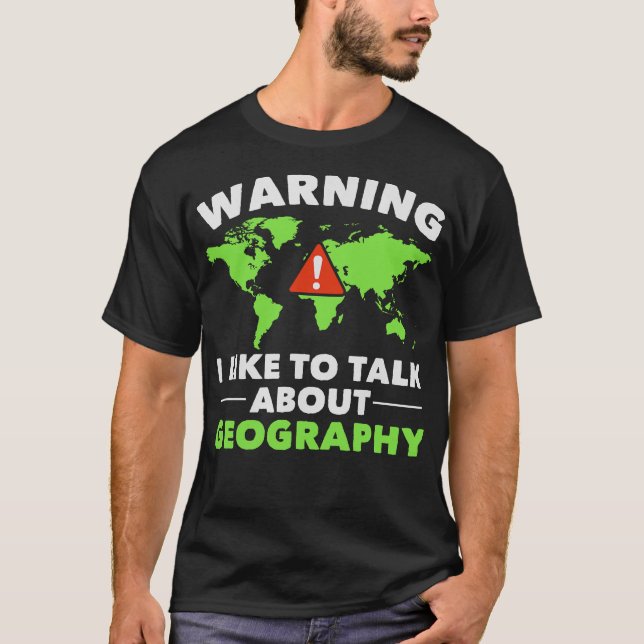 S2 Geography Geographer (144) T-Shirt (Front)