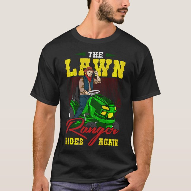 S2 Lawn Mowing Mower Lawnmower (48) T-Shirt (Front)