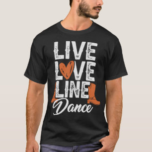 S2 Line Dancing Line Dance Line Dancer (135) T-Shirt