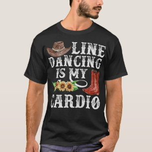S2 Line Dancing Line Dance Line Dancer (55) T-Shirt