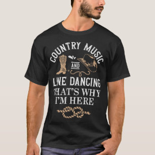S2 Line Dancing Line Dance Line Dancer (64) T-Shirt