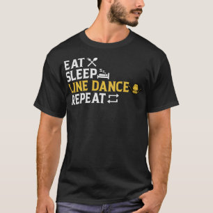 S2 Line Dancing Line Dance Line Dancer (68) T-Shirt